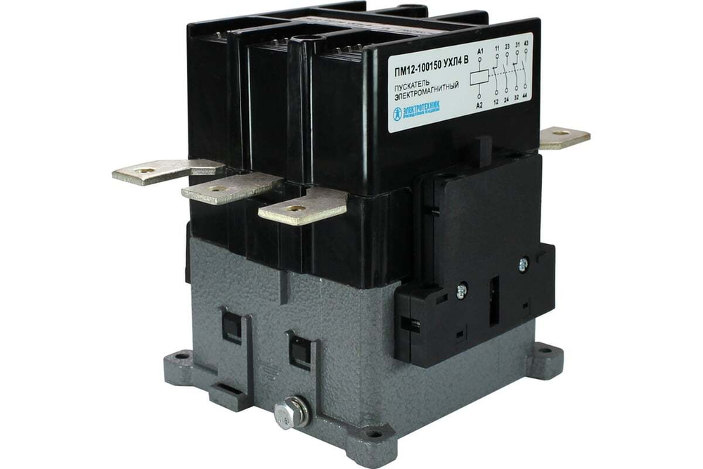 Пускатель магнитный ПМ12-100150 УХЛ4 В, 110В/50Гц, 2з+2р, 100А, , без реле, IP20 ЭТ ET510954
