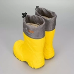 Сапоги детские из ЭВА Nordman Kids (утепленные с манжетой), Желтый