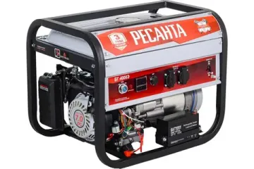 Бензиновый генератор РЕСАНТА БГ 4000 Э