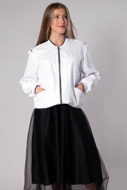 Жакет женский 4353ВП, белый #429Беа044353ВП