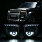 Противотуманки в стиле Defender для Toyota Land Cruiser 250 2024+ LC 250 Крузак Крузер противотуманные фары