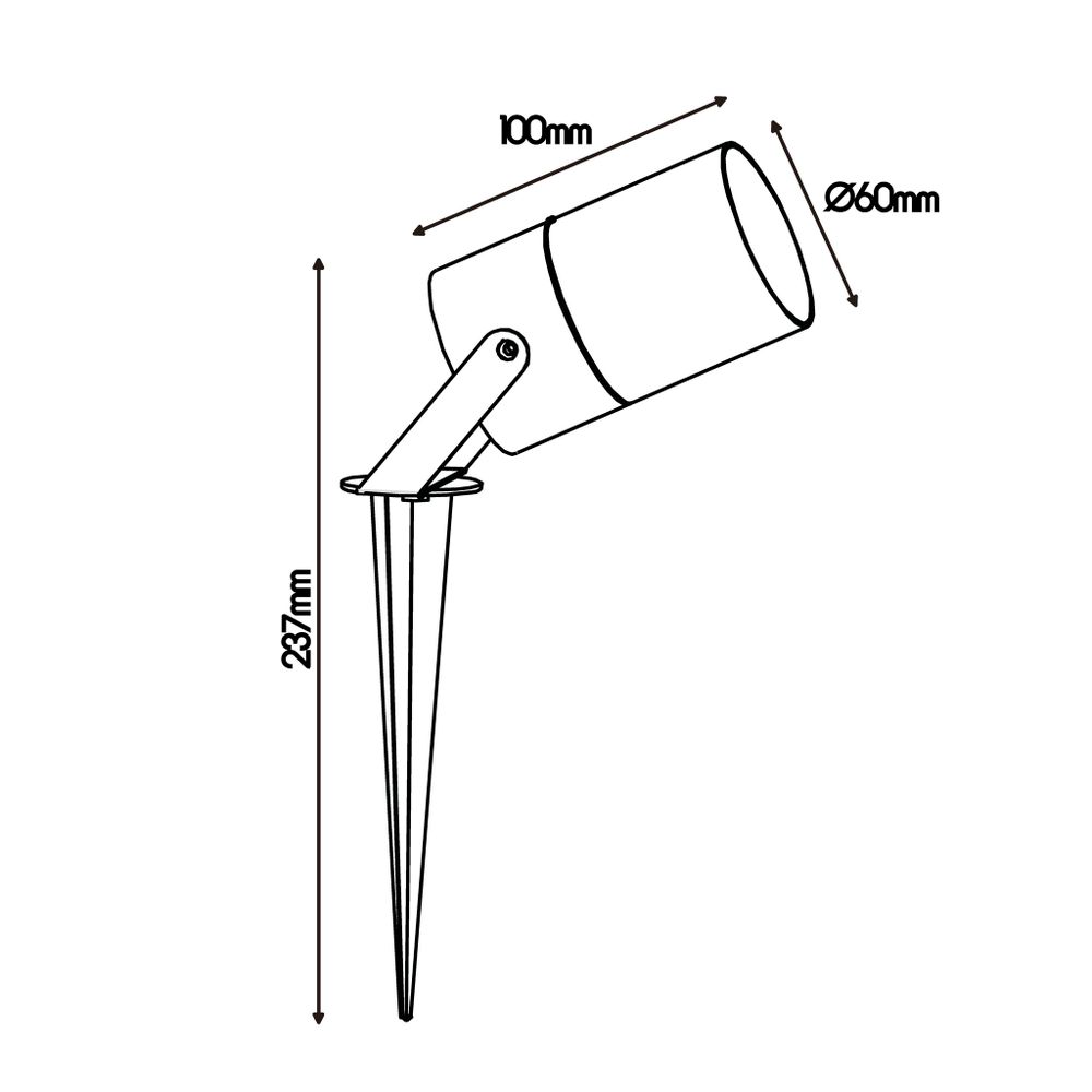 8155 Наземный уличный светильник QUEBEC