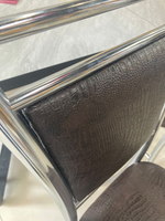 Стул Мажор шоколад крокодил