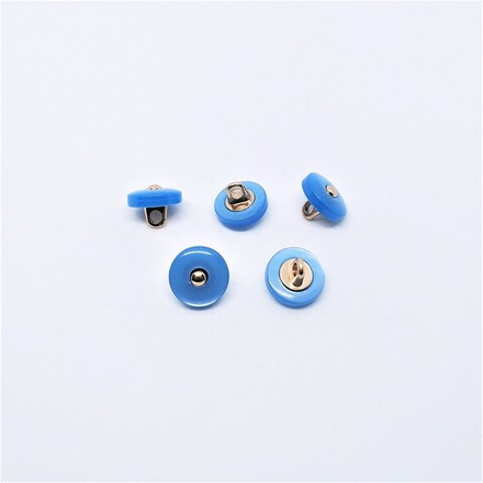 Пуговицы №589, 10мм, цв.голубой (CB 0287)