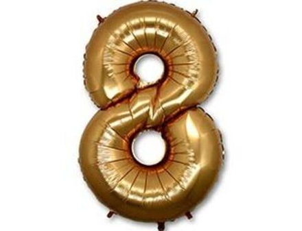 Г ЦИФРА 8  40" Золото