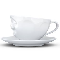 Чайная пара Laughing, 200 мл, белая