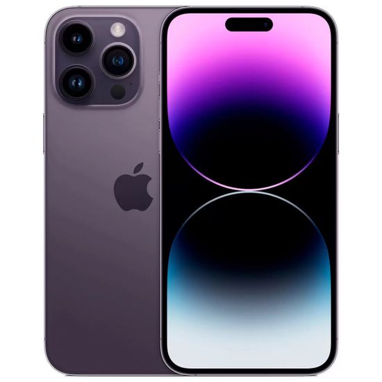 Смартфон Apple iPhone 14 Pro 256 ГБ Темно-фиолетовый (nano SIM+eSIM)