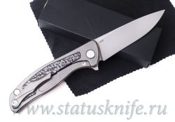 Нож Широгоров Флиппер 95 M390 CF SRBS F95фотография - 2