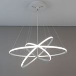 Citilux Неон Смарт CL731A090E RGB Умная подвесная люстра Белая