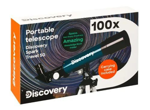 Телескоп Levenhuk Discovery Spark Travel 50 с книгой