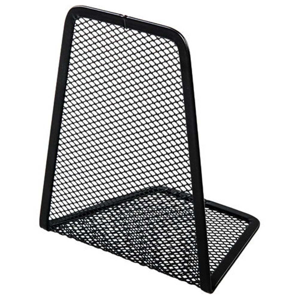 Держатель (ограничитель) подставка для книг BRAUBERG "Germanium Mesh", 2 штуки, металл, 237977