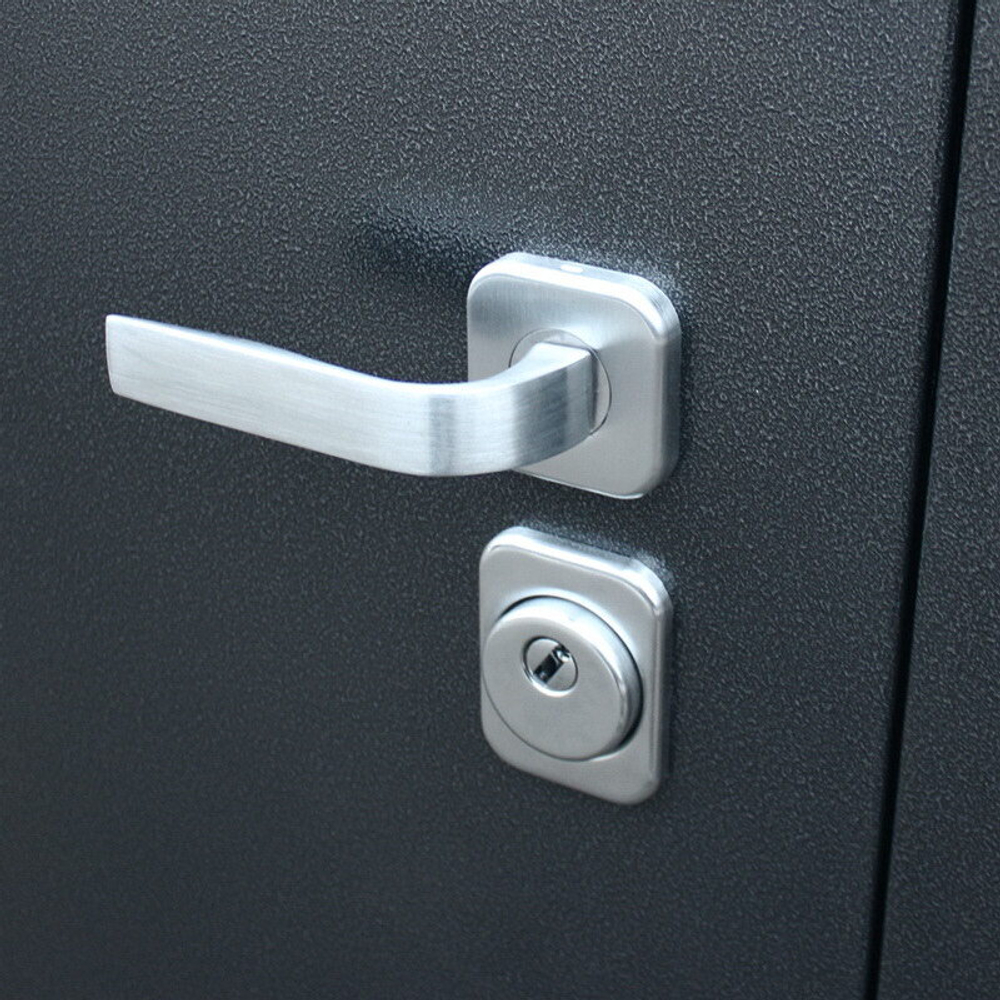 Входная металлическая дверь с зеркалом  АСД Next 1 (Некст 1) Венге поперечный / Антик серебро