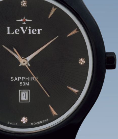 LeVier L 7508 M Bl Женские французские наручные часы