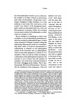 Marges de la philosophie | J. Derrida