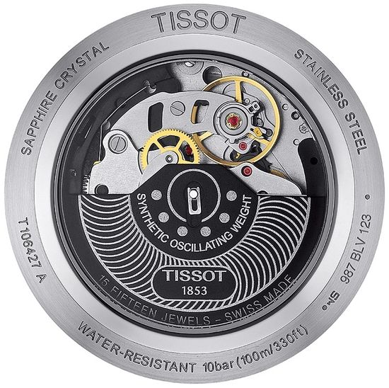 Мужские швейцарские часы Tissot T-Sport V8 Automatic Chronograph T106.427.11.051.00