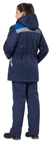 Костюм зимний женский "Легион" брюки (синий/василек)