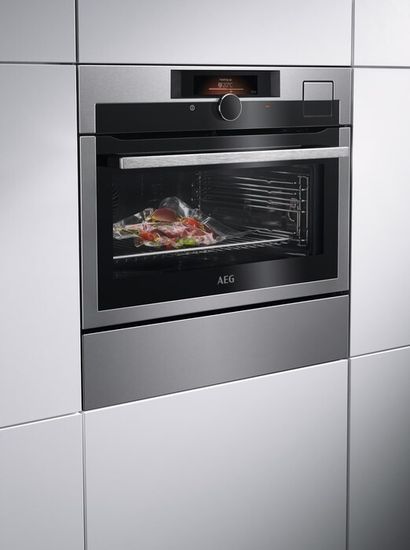 Электрический духовой шкаф AEG KSM 892220 M