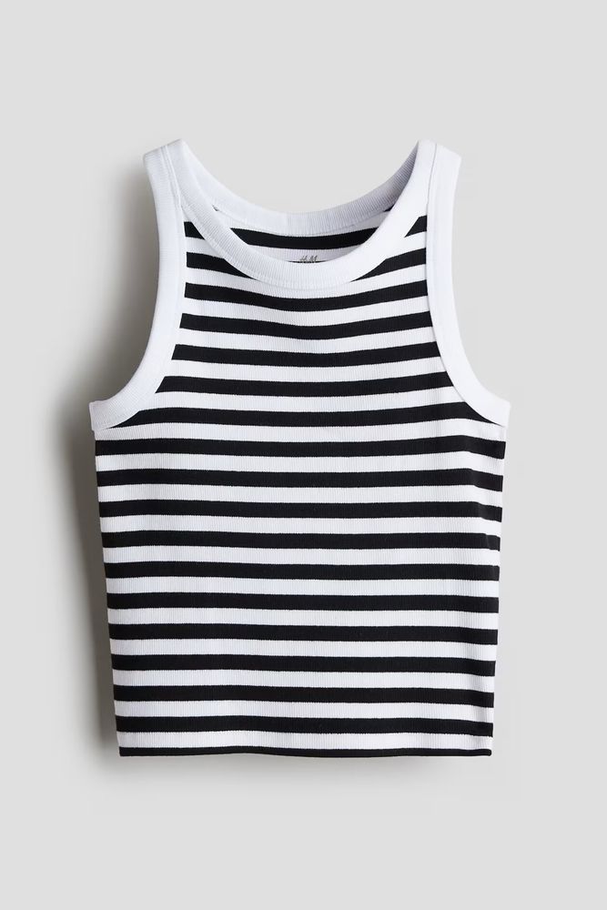 H&amp;M Топ без рукавов, полоски