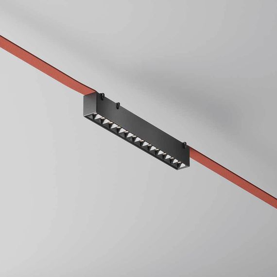 Подвесной светодиодный светильник Maytoni Technical Pendant system Parity Points TR128B-12W4K-M-B