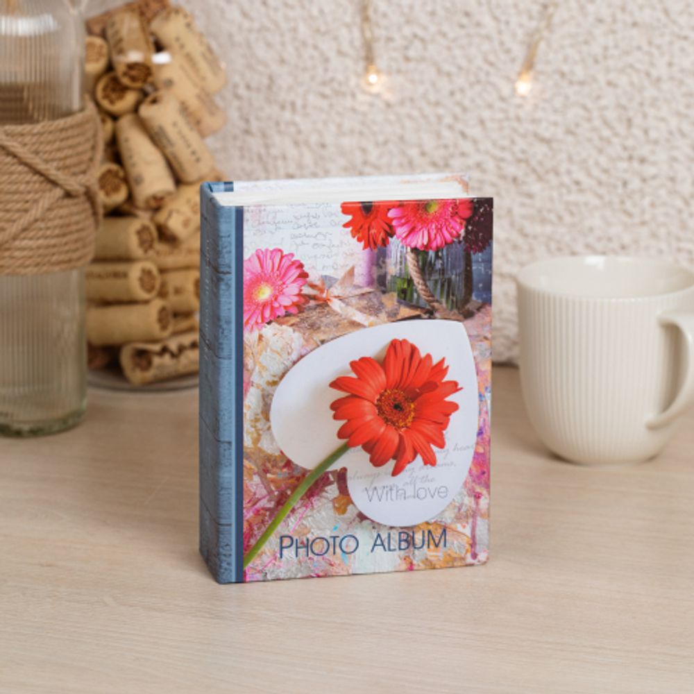 Фотоальбом Image Art IA-100PP серия 384 Цветы термосварка 50 листов 100 фотографий размер 10х15