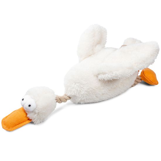 Gigwi Игрушка для собак Утка с пищалкой 36 см, серия CATCH & FETCH