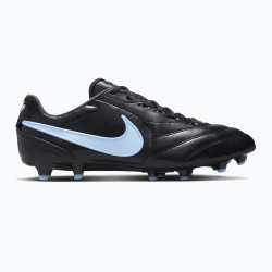 Футбольные бутсы Nike Tiempo Ligera Pro FG black/ice blue/obsidian