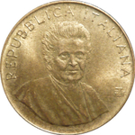 Italy 200 Lire 1980 R "FAO – International Women's Year", AU