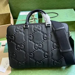 Портфель Gucci Jumbo Gg, чёрный