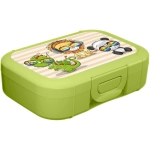 Ланч-бокс детский 0,85л «Зверушки» салатовый