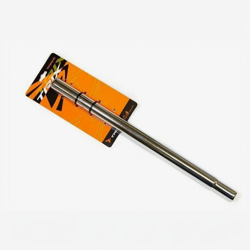 Подседельный штырь TRIX, сталь, без замка, ø 25.4 мм, длина 400 мм, серебристый (50)