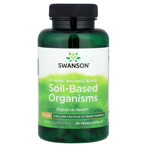 Swanson, Почвенные организмы, 90 веганских капсул