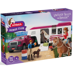 Schleich Horse Club - Грузовик Lakeside с прицепом для лошадей 42705