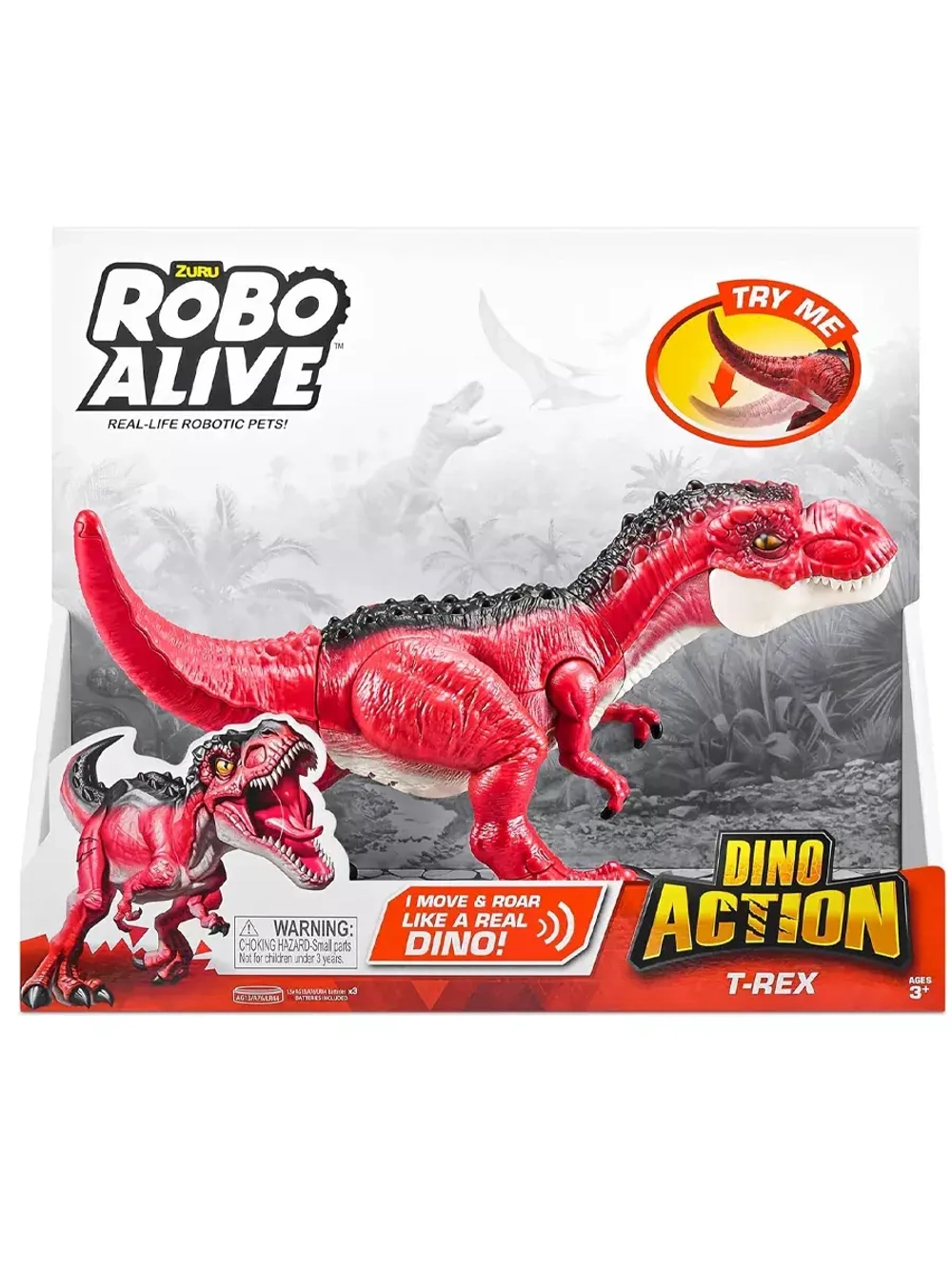 Интерактивная игрушка Зуру Robo Alive Ти-рекс серия 1