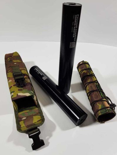 Модератор Русский снайпер П-13 серии - "HUNTER MAXI" резьба 14х1, 16 камер (кал. 308)