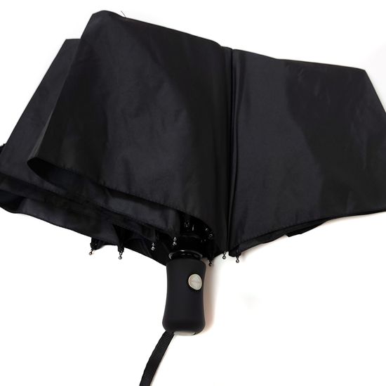 Мужской зонт Три Слона - Чёрный Полный автомат 795