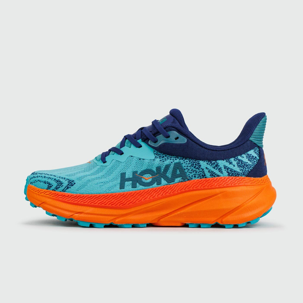 Кроссовки HOKA ONE ONE Challenger ATR 7 Blue Orange Ftwr.