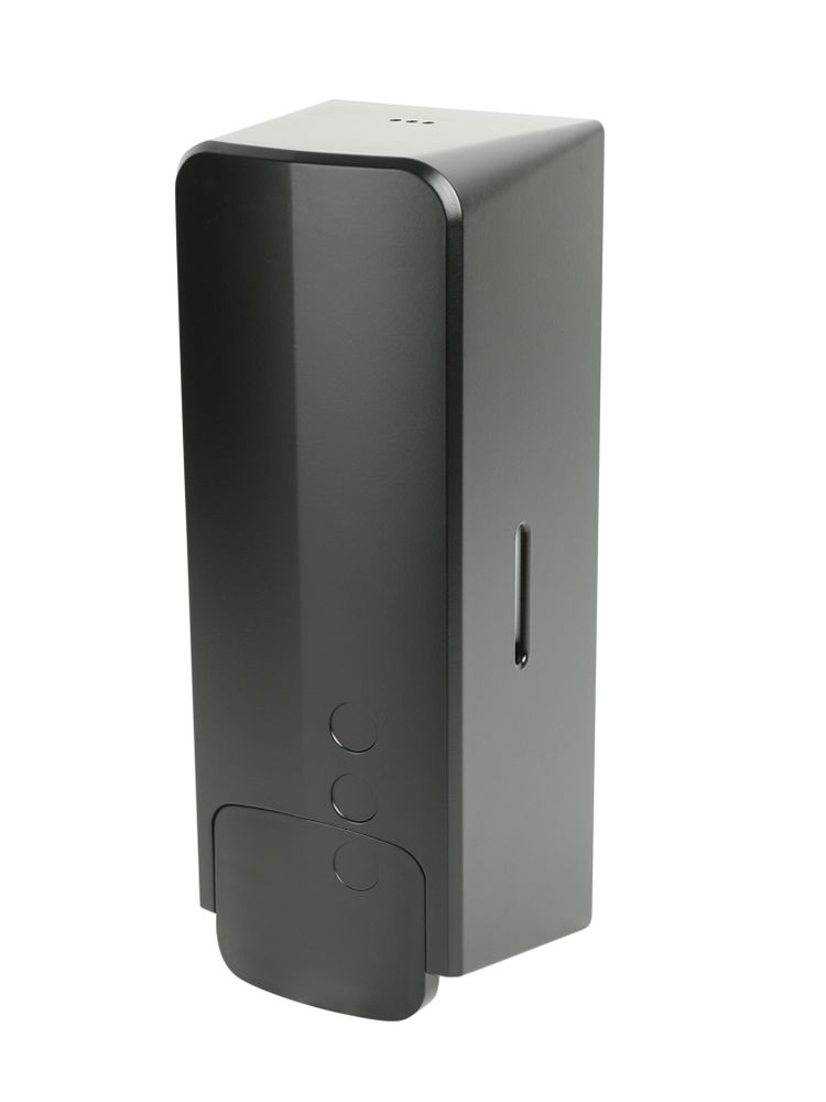 Диспенсер для мыла с кнопкой 1000 мл. ABS CLASSIC 03040.N чёрный