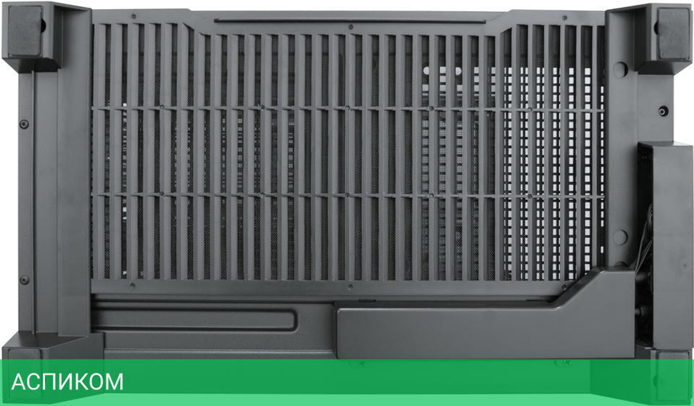 Корпус 1stPlayer Mi8 без БП Black (MI8-BK-3FC7R-1FC7)