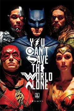 Постер Maxi DC Justice League Movie (Save The World) PP34233