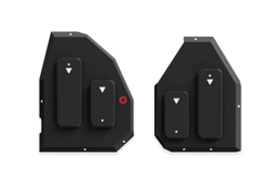 Защита топливного бака АвтоБроня для Omoda C5 I поколение РКПП 4WD 2021-н.в., рынок РФ, сталь 1.5 мм, с крепежом, штампованная, 111.00947.1