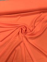 Ткань Шифон стрейч оранжевый яркий арт. 324692