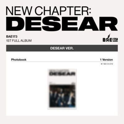 Альбом BAE173 - NEW CHAPTER : DESEAR 1st Full Album DESEAR (EVER) Version