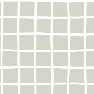 бело-зеленая сканди клеточка, минимализм