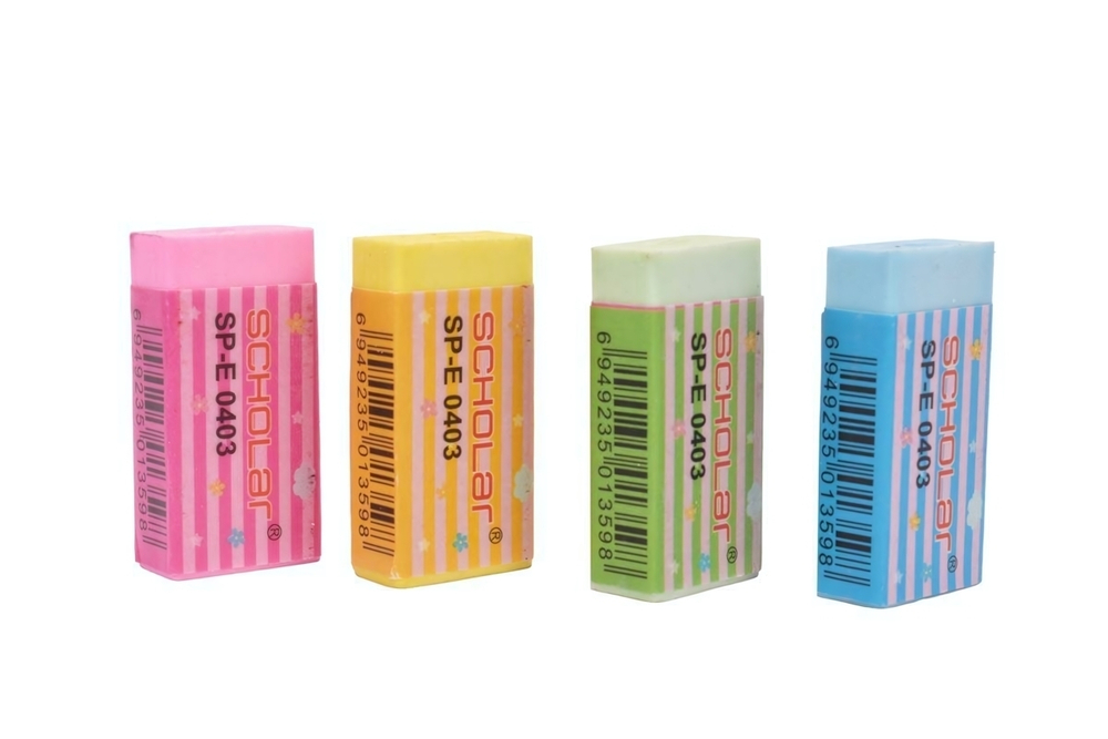 Ластик "Панда" 3,5*1,8*0,9 см,в инд. уп. с шк