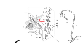 45520-MG7-006. DIAPHRAGM