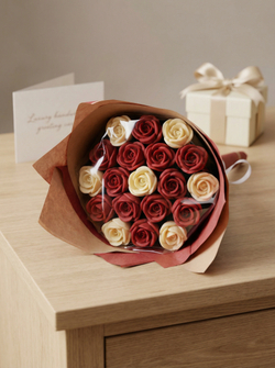 Букет из шоколада "Мини-розы" 19 штук