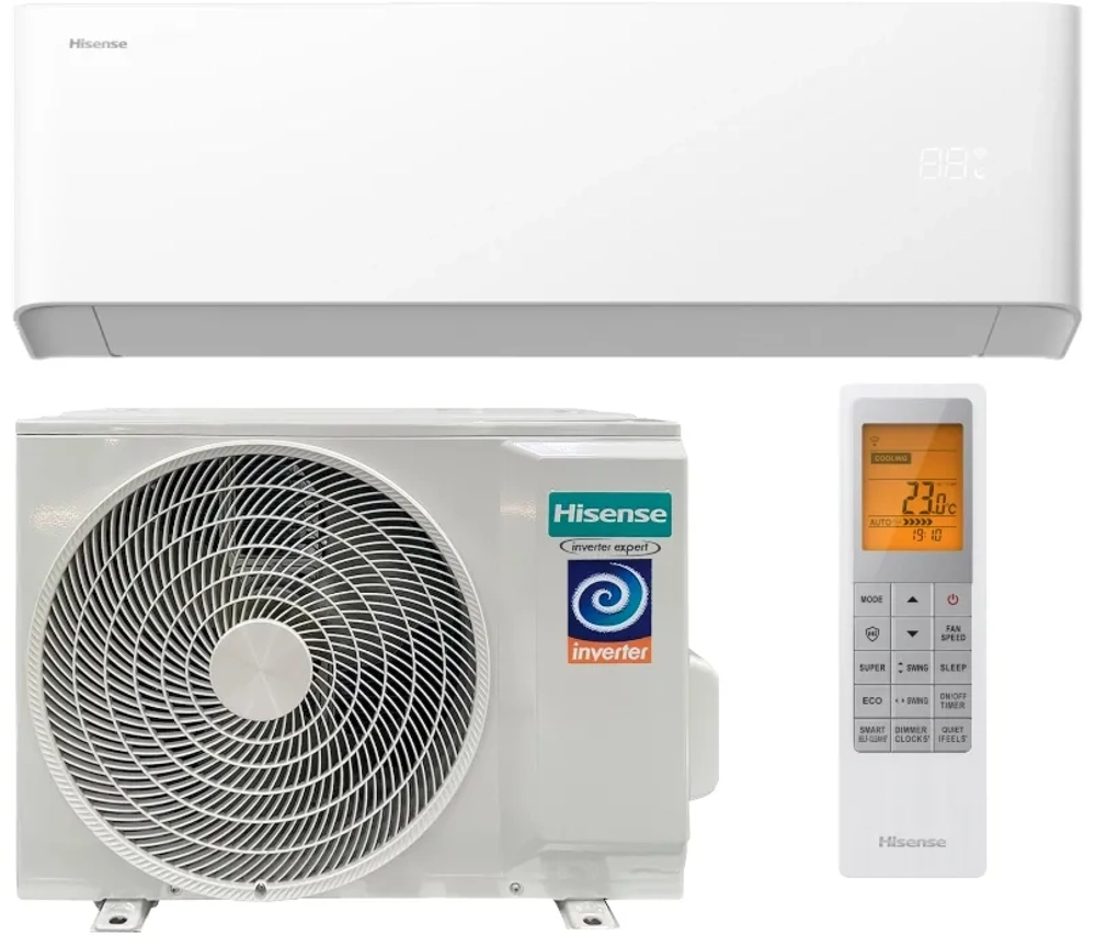 Сплит-система инверторного типа Hisense VIBE DC AS-24UW4RBTHB00