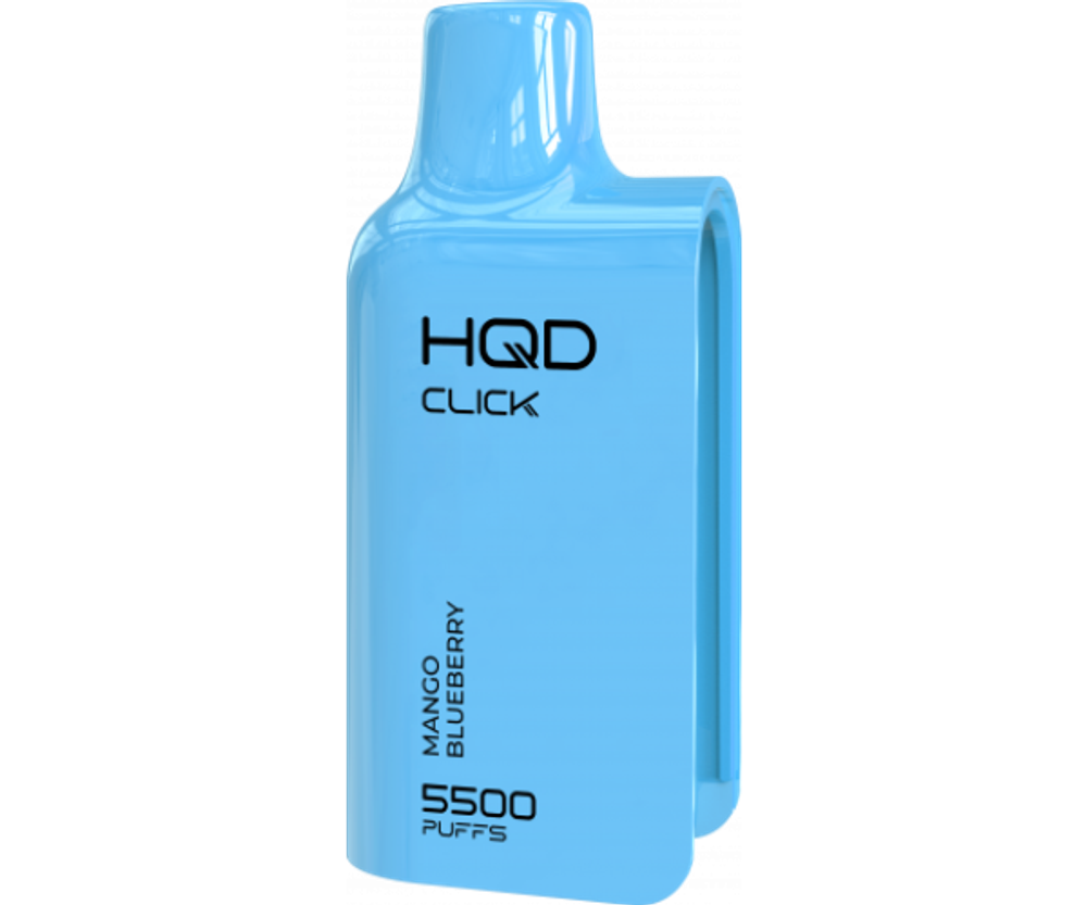 Картриджи HQD Click 5500 Манго черника купить в Москве с доставкой по России