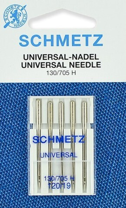 Иглы стандартные Schmetz 130/705H № 120, 5 шт.