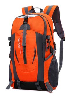 Рюкзак мужской, нейлоновый,оранжевый (560280989992)
